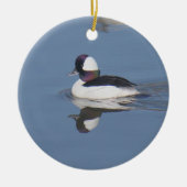 Bufflehead Duck Drake Keramisch Ornament (Voorkant)