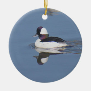 Bufflehead Duck Drake Keramisch Ornament
