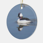 Bufflehead Duck Drake Keramisch Ornament (Links)
