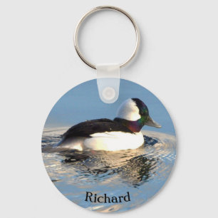 Bufflehead Eend Sleutelhanger