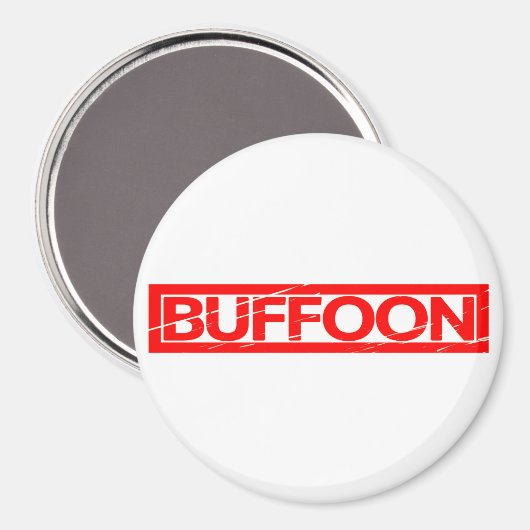 Buffoon Stamp Magneet (Voorkant / Achterkant)