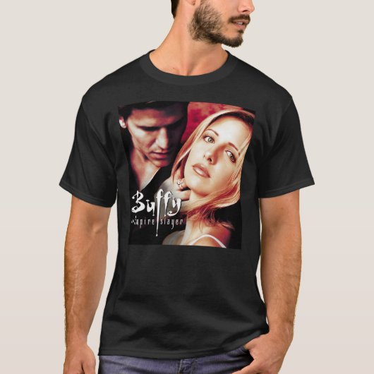 BUFFY EN ANGEL Classic T-Shirt (Voorkant)