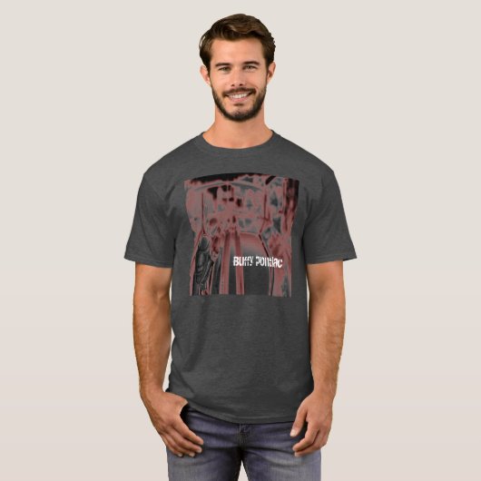 Buffy Pontiac Mannen Basic T T-shirt (Voorkant volledig)