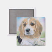 Buffy the Beagle Magneet (Voorkant / Achterkant)
