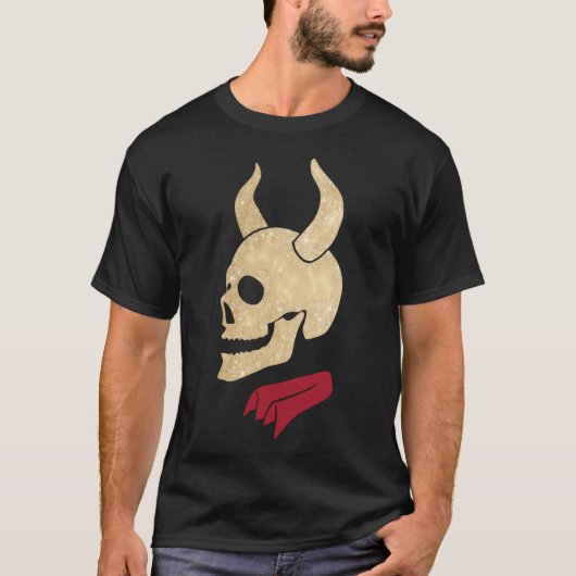 Buffy the Vampire heeft Devil Skull geïnspireerd T-shirt (Voorkant)