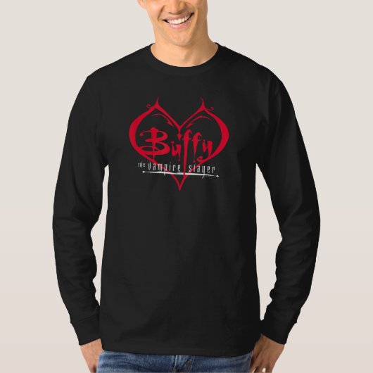 Buffy The Vampire Slayer Gotisch Hart T-shirt (Voorkant)