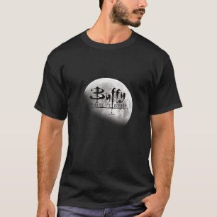 Buffy The Vampire Slayer Volle Maan Titel Logo T-s T-shirt