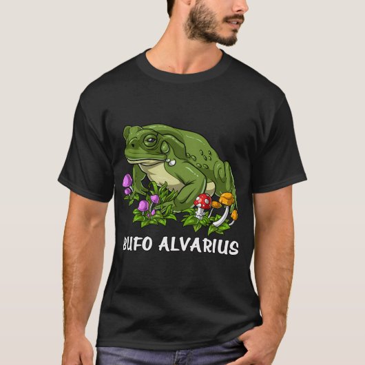 Bufo Alvarius Pad T-shirt (Voorkant)