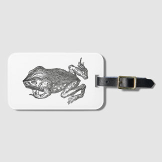 Bufo Rana ook bekend als Reuzenpad Bagagelabel