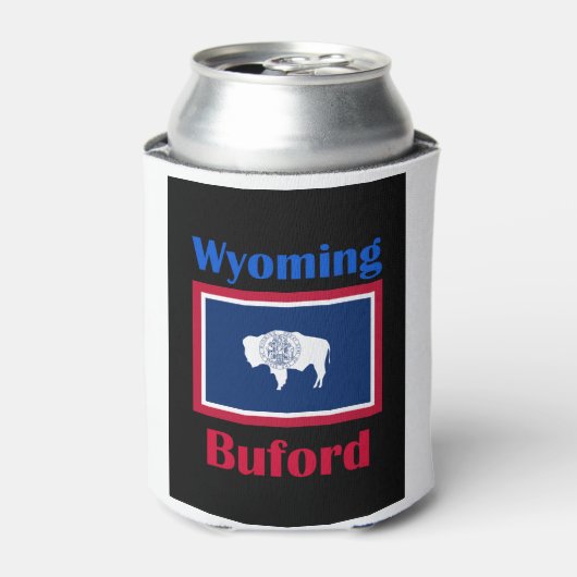 Buford Wyoming Blikjeskoeler (Blikje Voorkant)