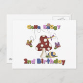 Bug 2e verjaardag T-shirts en geschenken Briefkaart (Voorkant / Achterkant)