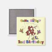 Bug 2e verjaardag T-shirts en geschenken Magneet (Voorkant / Achterkant)