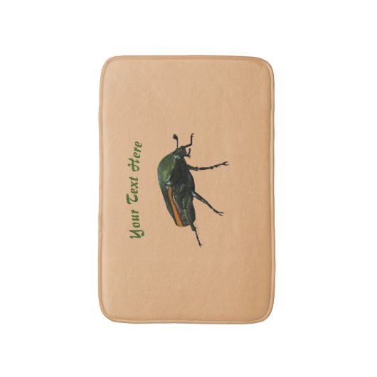 Bug Bath Mat. Badmat (Voorkant Verticaal)
