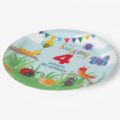 Bug Birthday Cute Colorful Paper Bord (Gekanteld)