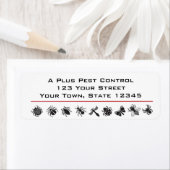 Bug Border, ongediertebestrijding Etiket (Insitu)