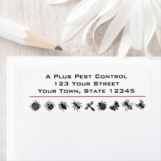 Bug Border, ongediertebestrijding Etiket (Insitu)