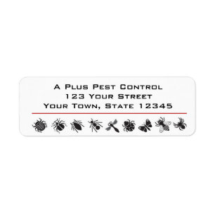 Bug Border, Pest Control Etiket