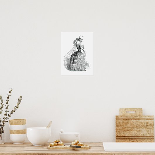 Bug Bustle Poster (Keuken)