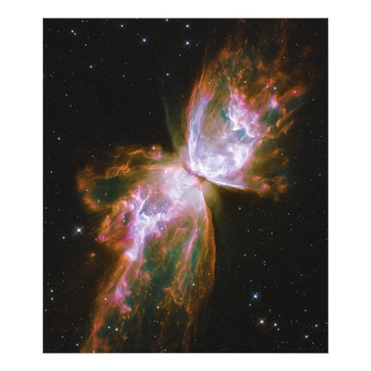 Bug Butterfly Nebula NGC 6302 Caldwell 69 Foto Afdruk (Voorkant)