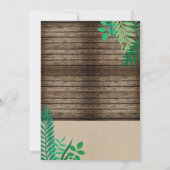 BUG CATCHER SCAVENGER HUNT KIDS BIRTHDAPPARTIJ KAART (Achterkant)