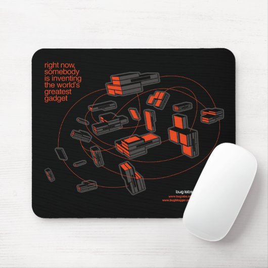 BUG Cloud Mousepad - zwart Muismat (Met muis)