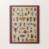 Bug Collectie Insects Fun Entomology Legpuzzel (Verticaal)