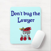 Bug de advocaat Mousepad niet Muismat (Met muis)