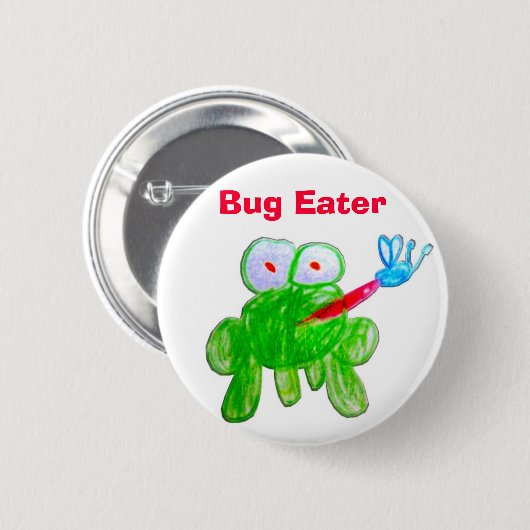 Bug Eater Ronde Button 5,7 Cm (Voorkant /achterkant)