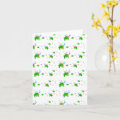 Bug Eaters Notecards Kaart (Gele Bloem)