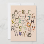 Bug en Insect thema Feest Kinderen Creepy Craw Kaart (Achterkant)