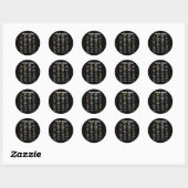 Bug Enthusiast - Mannen, Vrouwen, & Kinder Funny I Ronde Sticker (Vel)