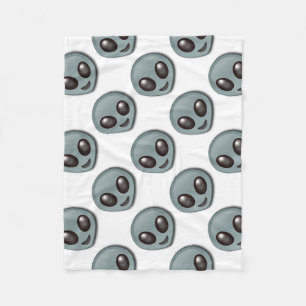Bug Eyed Alien Fleece Deken