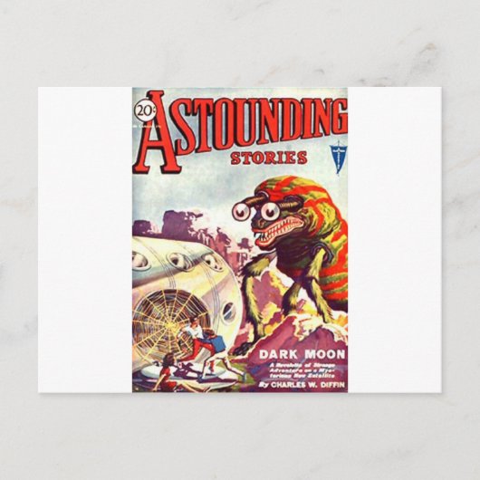 Bug Eyed Monster Briefkaart (Voorkant)