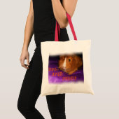 Bug-Eyed Piggy Guinee-Canvas tas (Voorkant (product))
