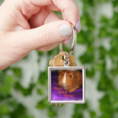 Bug-Eyed Piggy Guinee-Sleutelhanger Sleutelhanger (Hand)