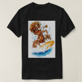 Bug Eyed Surf Monster T-shirt (Design voorkant)