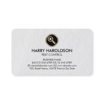 Bug Glass Icon Premium ongediertebestrijding Visit