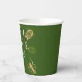 Bug Hunt Insect Birthday Hand Drawn Party Papieren Bekers (Links)