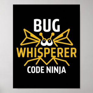 Bug Hunt Kwetsbare jacht Cyberdreiging Bug Bount Poster