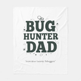 Bug Hunter Dad deken - Beste vader ooit gooien