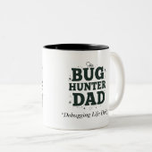 Bug Hunter Dad Mok - Beste vader ooit koffiekopje (Voorkant rechts)