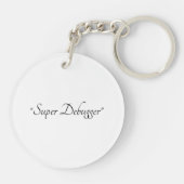 Bug Hunter Dad Sleutelhanger – Cool Custom Gift (Achterkant)