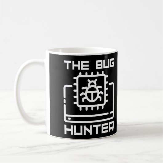 Bug Hunter Grappige Computer Science Programmeur C Koffiemok (Links)