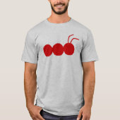 Bug Hunter Gray/Red t shirt (Voorkant)