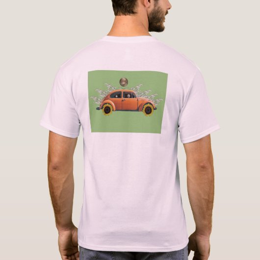 Bug in de ruimte t-shirt (Achterkant)