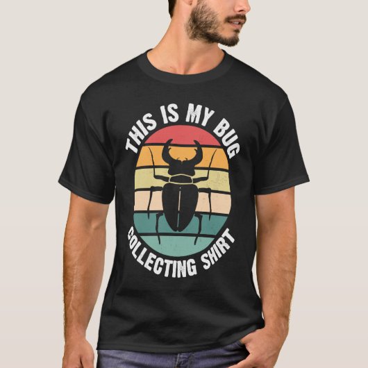 Bug Insect Science Dit is mijn insect Collect Outf T-shirt (Voorkant)