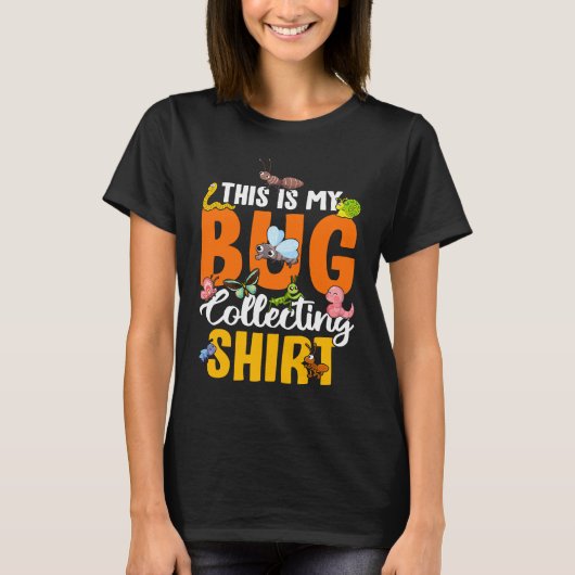Bug Insect Science Dit is mijn insect Collect Outf T-shirt (Voorkant)