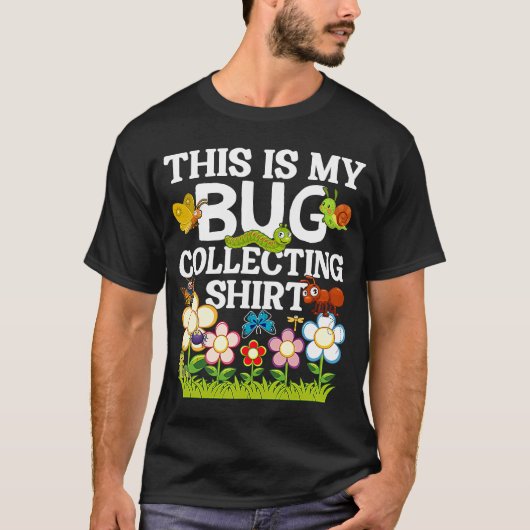 Bug Insect Science Dit is mijn insect Collect Outf T-shirt (Voorkant)