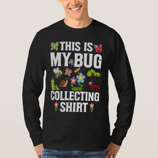 Bug Insect Science This is My Bug Collecting Outf T-shirt (Voorkant)