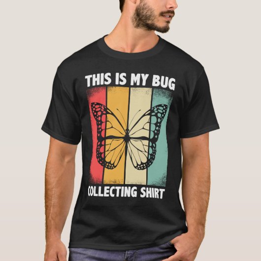 Bug Insect Science This is My Bug Collecting Outf T-shirt (Voorkant)